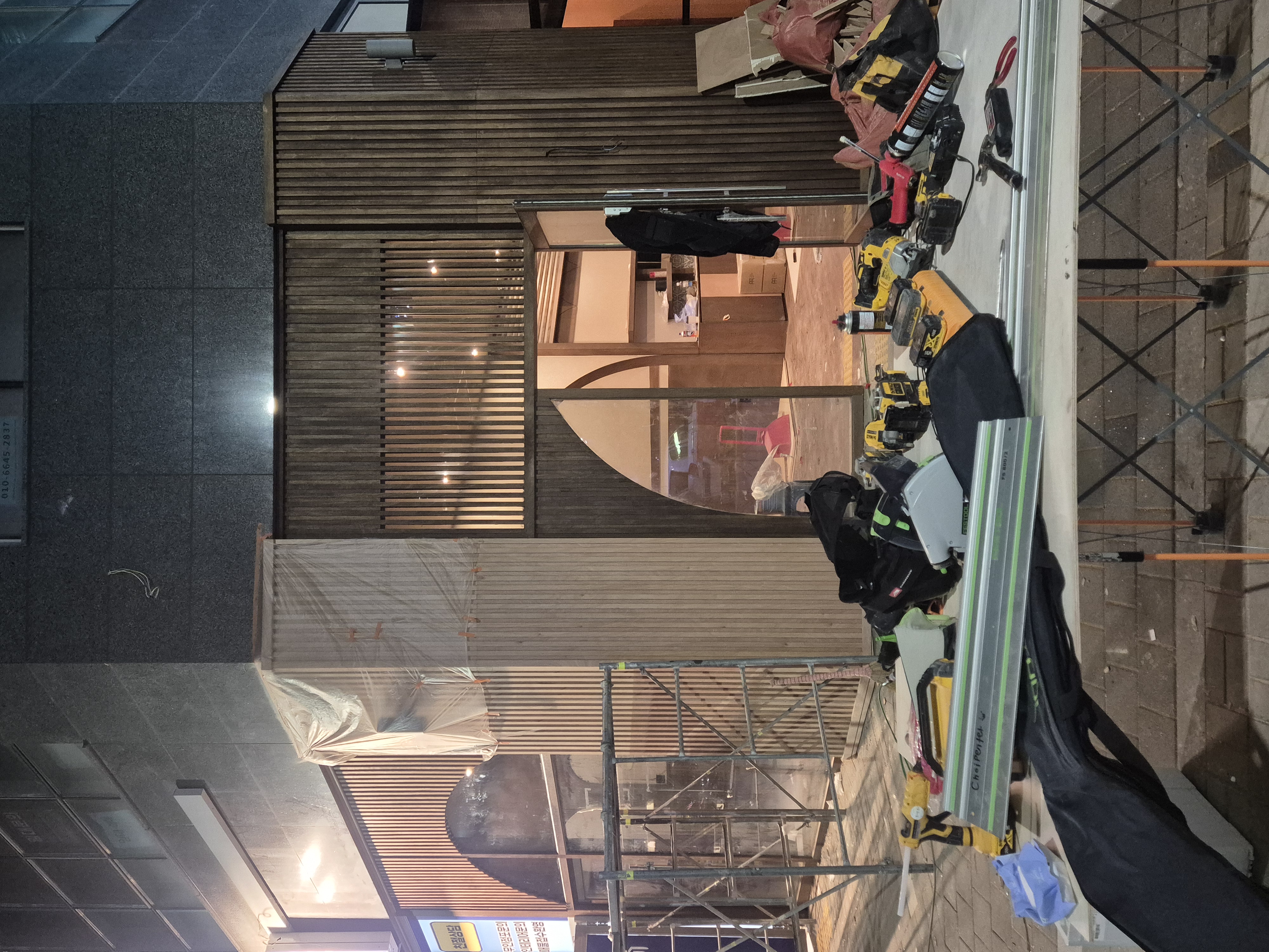 인천 가정동 루원시티 상가 목공사