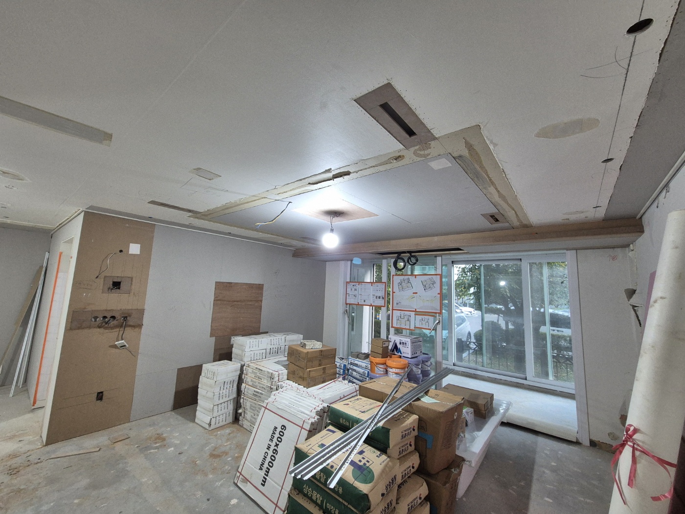 인천 삼산타운6단지아파트 목공사